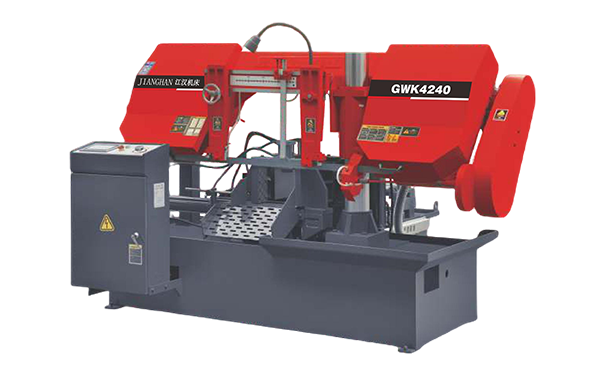 龙马潭GWK4240数控双柱卧式带锯床