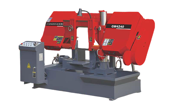 龙马潭GW4240双柱卧式带锯床