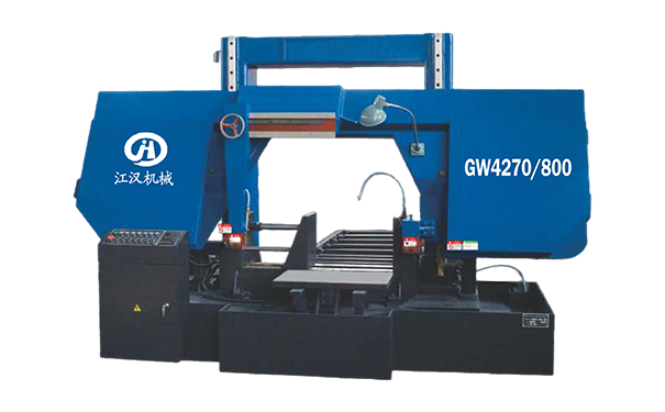 龙马潭GW4270/800双柱龙门卧式带锯床